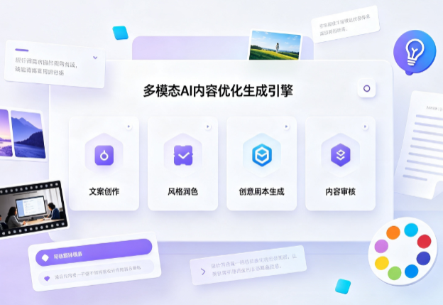 东方市AI智能内容优化创新 多模态生成技术丰富数字内容创作生态
